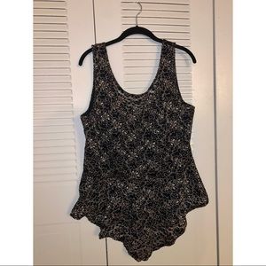 💚2for$20/🧡3for$27 FTF Sleeveless Peplum Top